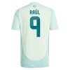 Maillot de Supporter Mexique Raul Jimenez 9 Extérieur 2024 Pour Homme